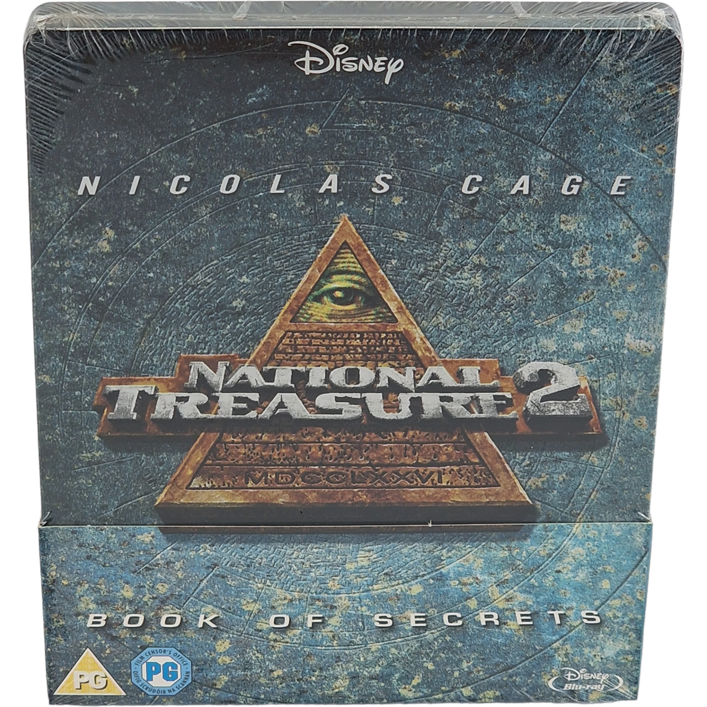 National Treasure 2:Book of Secrets Blu-ray SteelBook Zavvi Limité Disney Libre