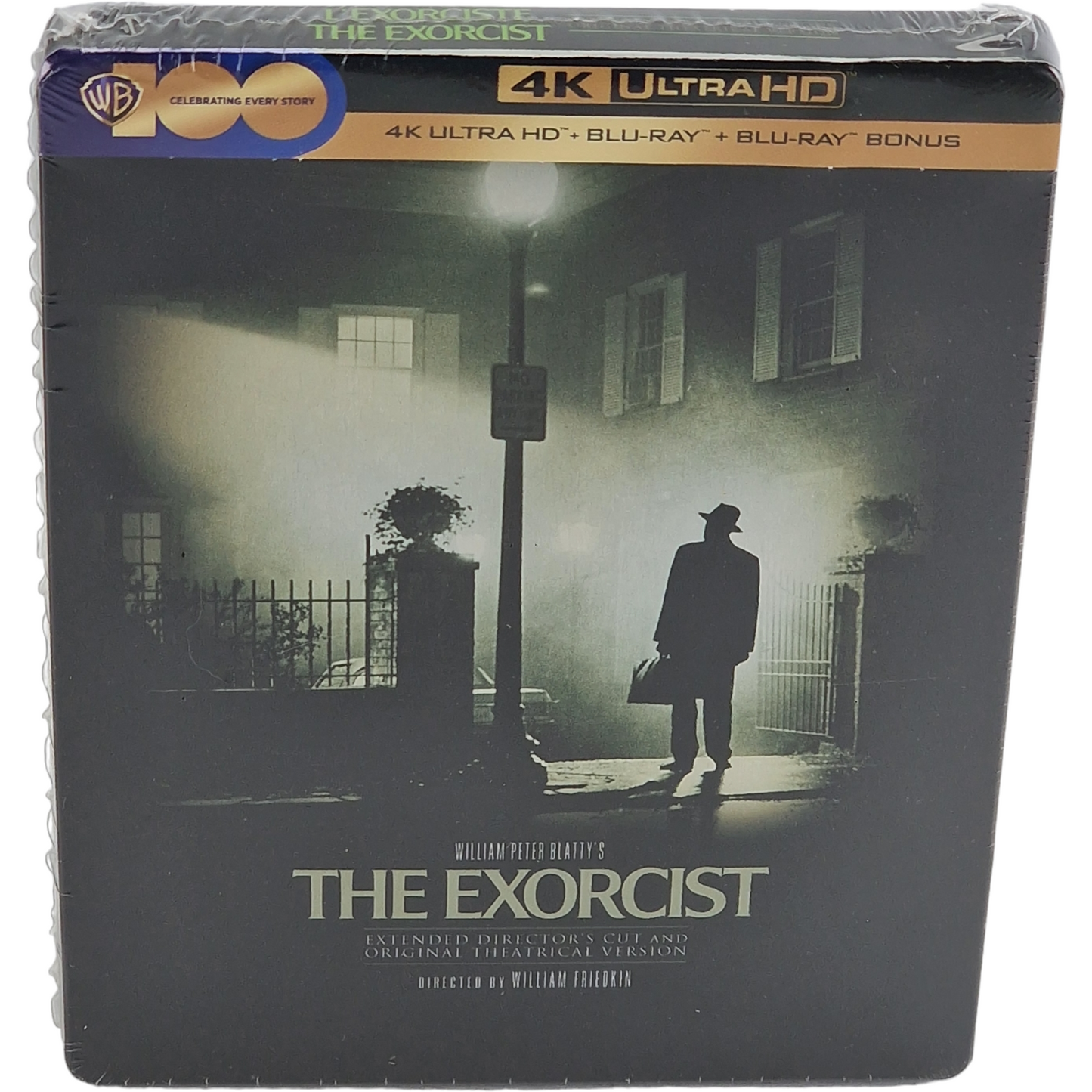 L'Exorciste Steelbook 4K Ultra HD+Blu-ray France Blu-ray Zone B [-18]