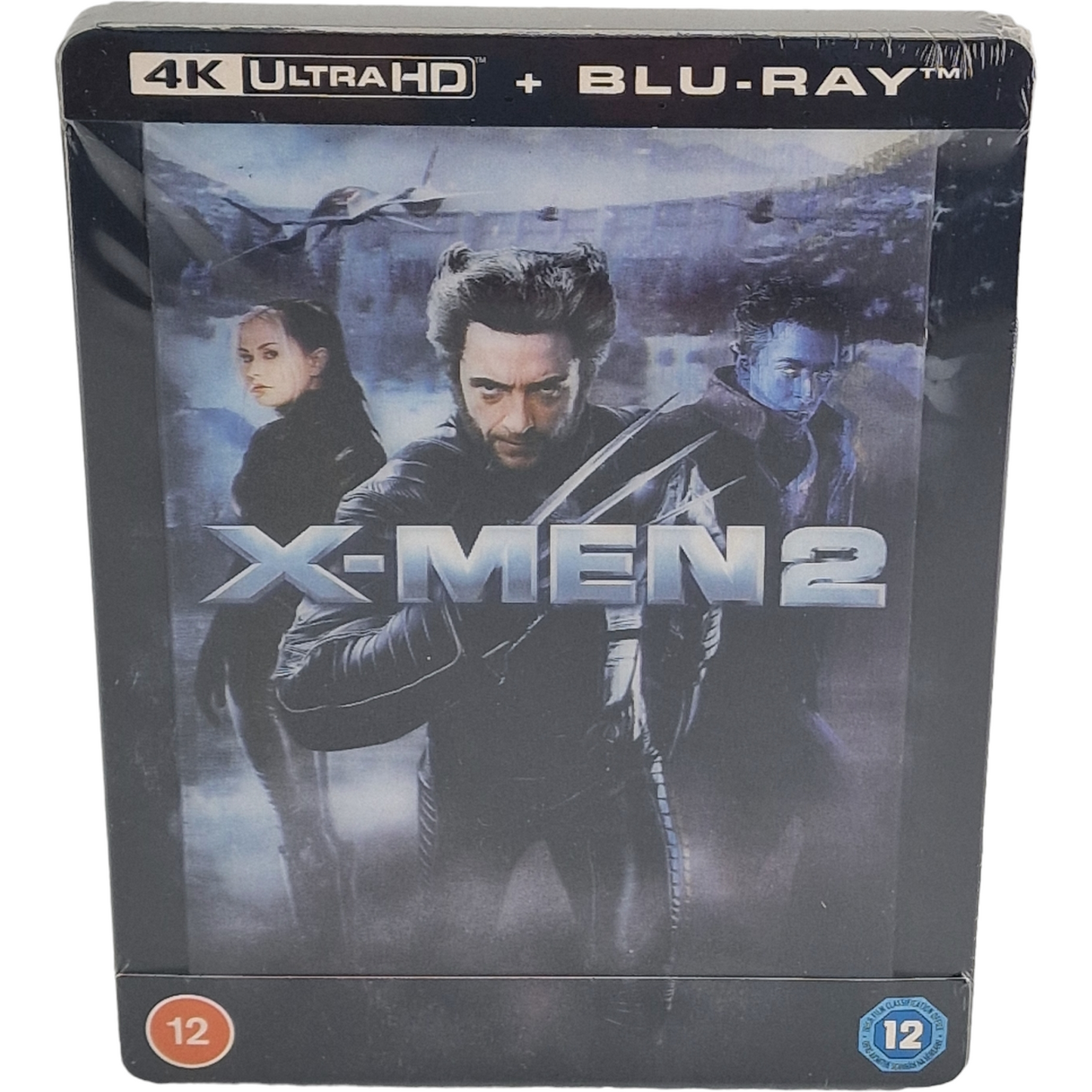 X-Men 2 SteelBook  4K Ultra HD + Blu-ray Lenticulaire Edition Zavvi Zone Libre