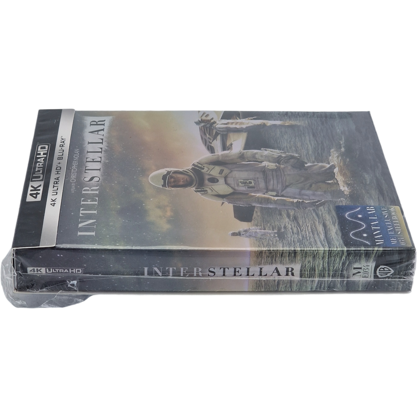 Interstellar 4 K UHD+Blu-ray Steelbook Full Glossy Mantalab 1000Ex Numérotée Libre