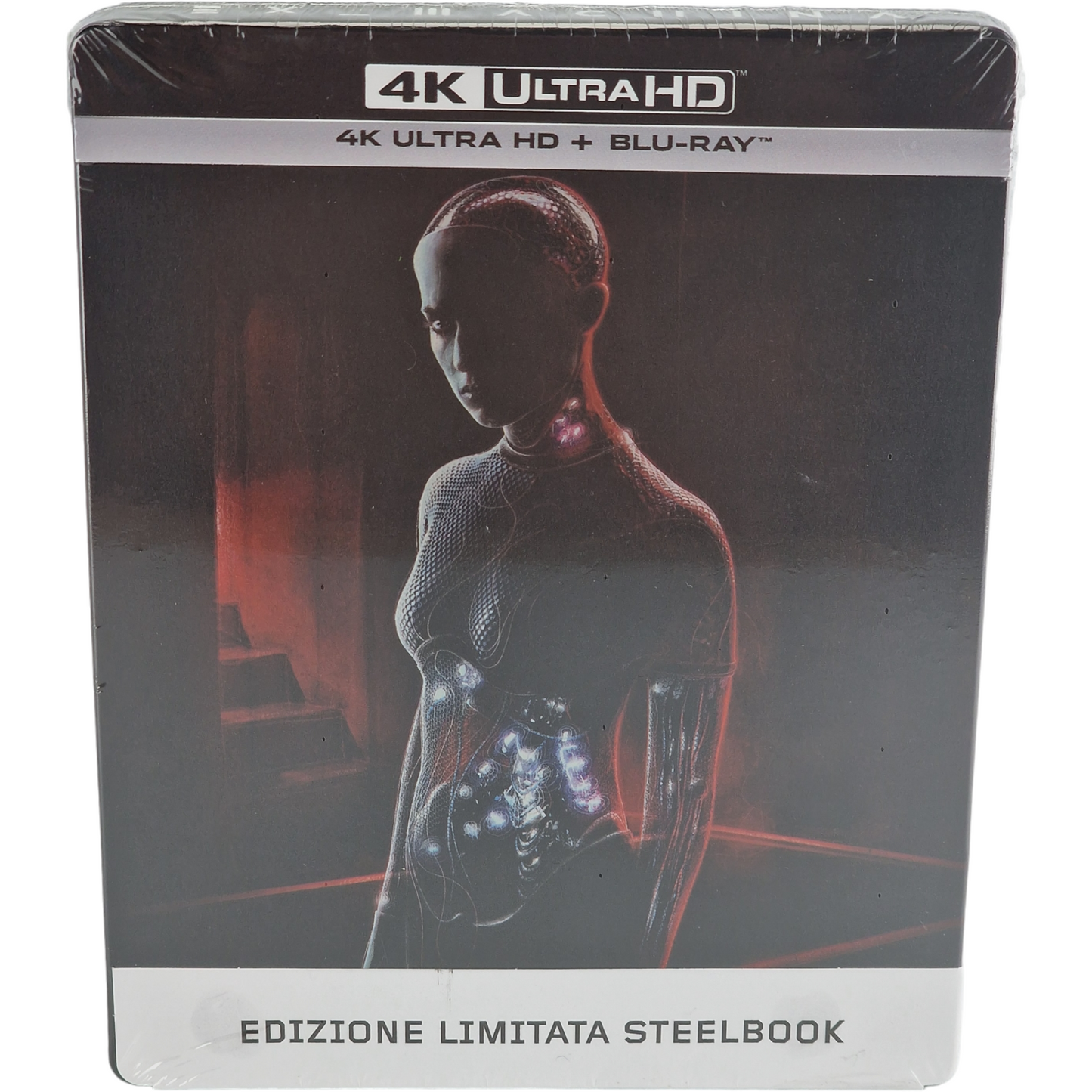 Ex Machina 4K Ultra HD + Blu-ray SteelBook 2015 Alex Garland 2022 Region B