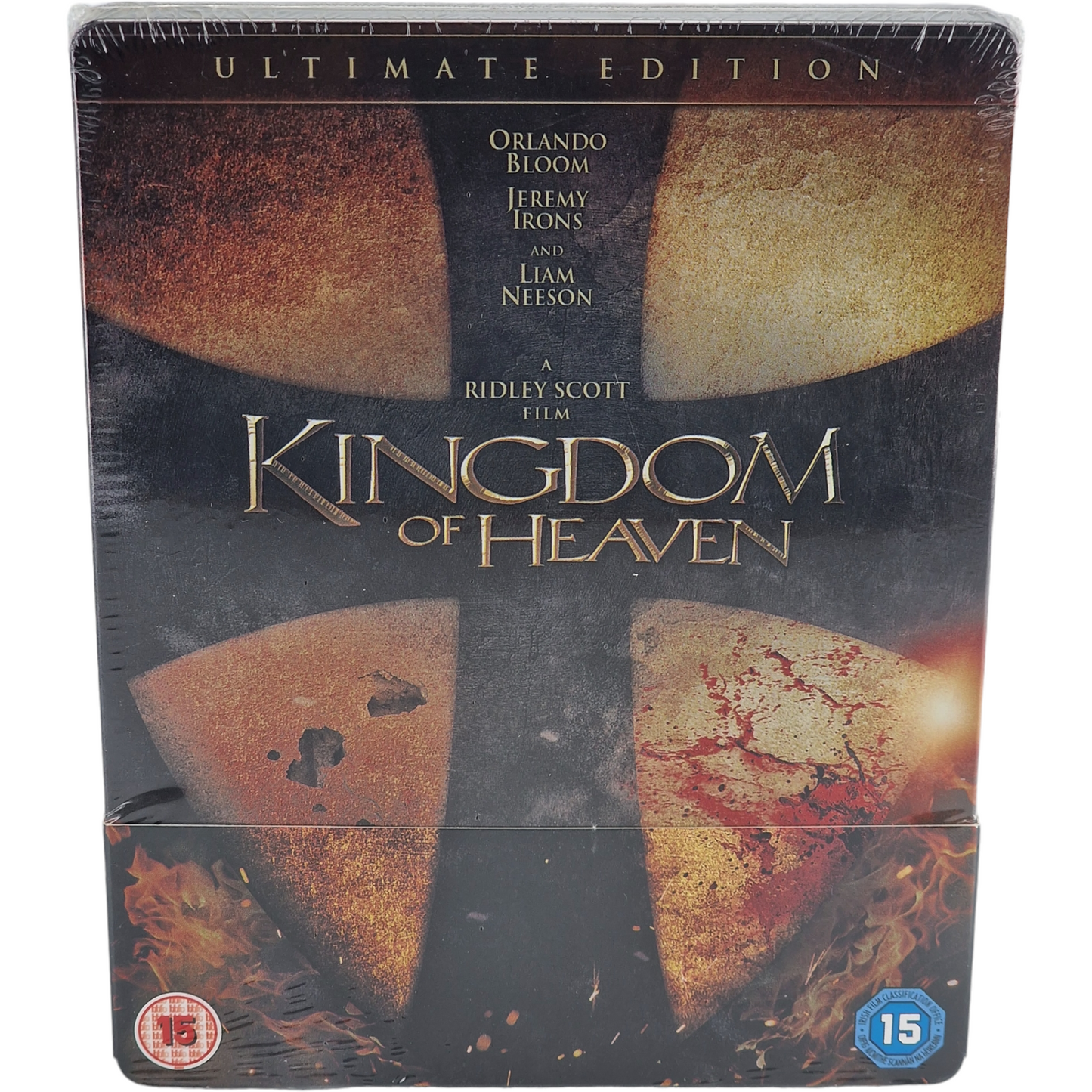 Kingdom of Heaven Blu-ray SteelBook Ridley Scott Orlando Bloom Zavvi Limit Libre