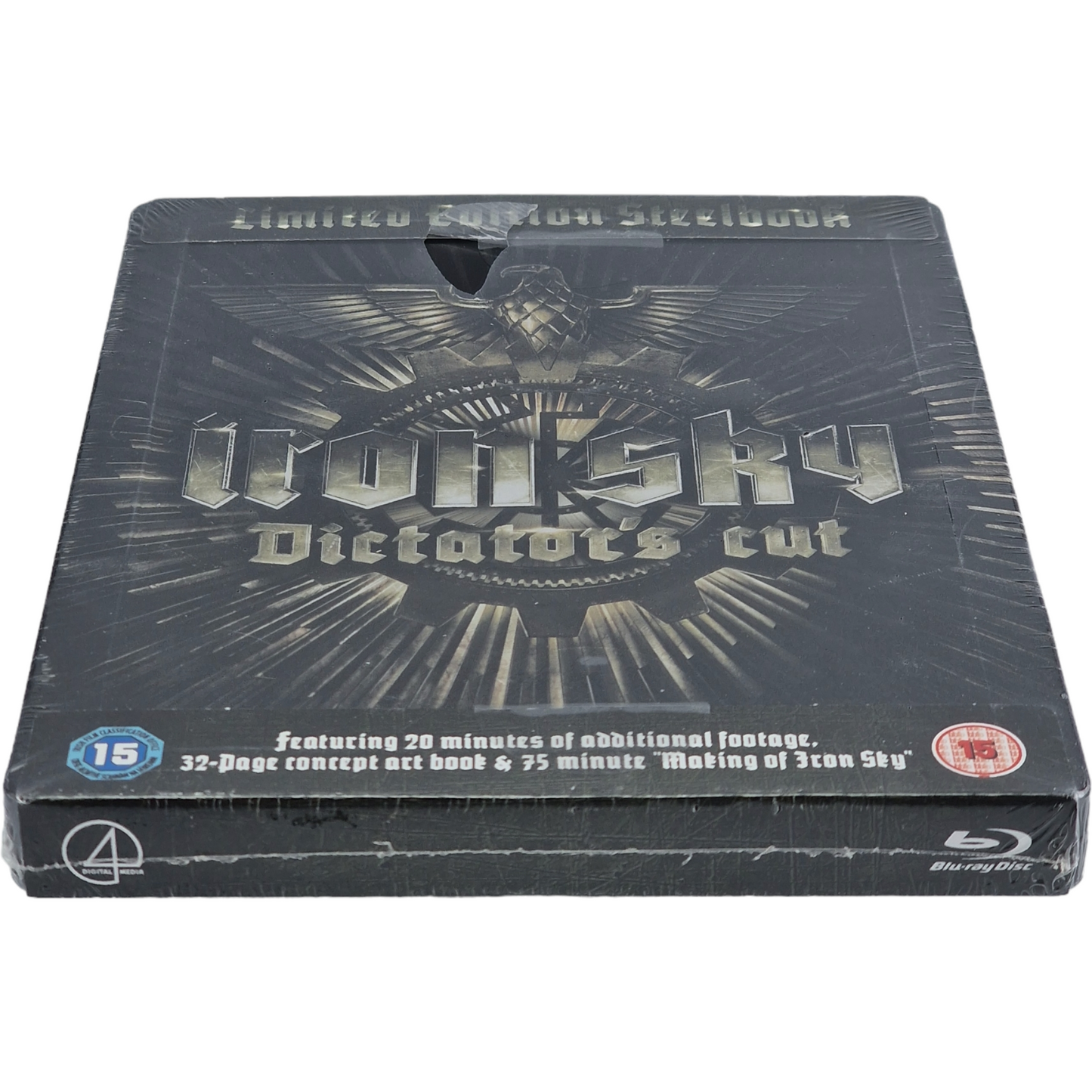 Iron Sky Blu-ray Steelbook embossé édit Limitée+ Livret d'images 32 pages Libre