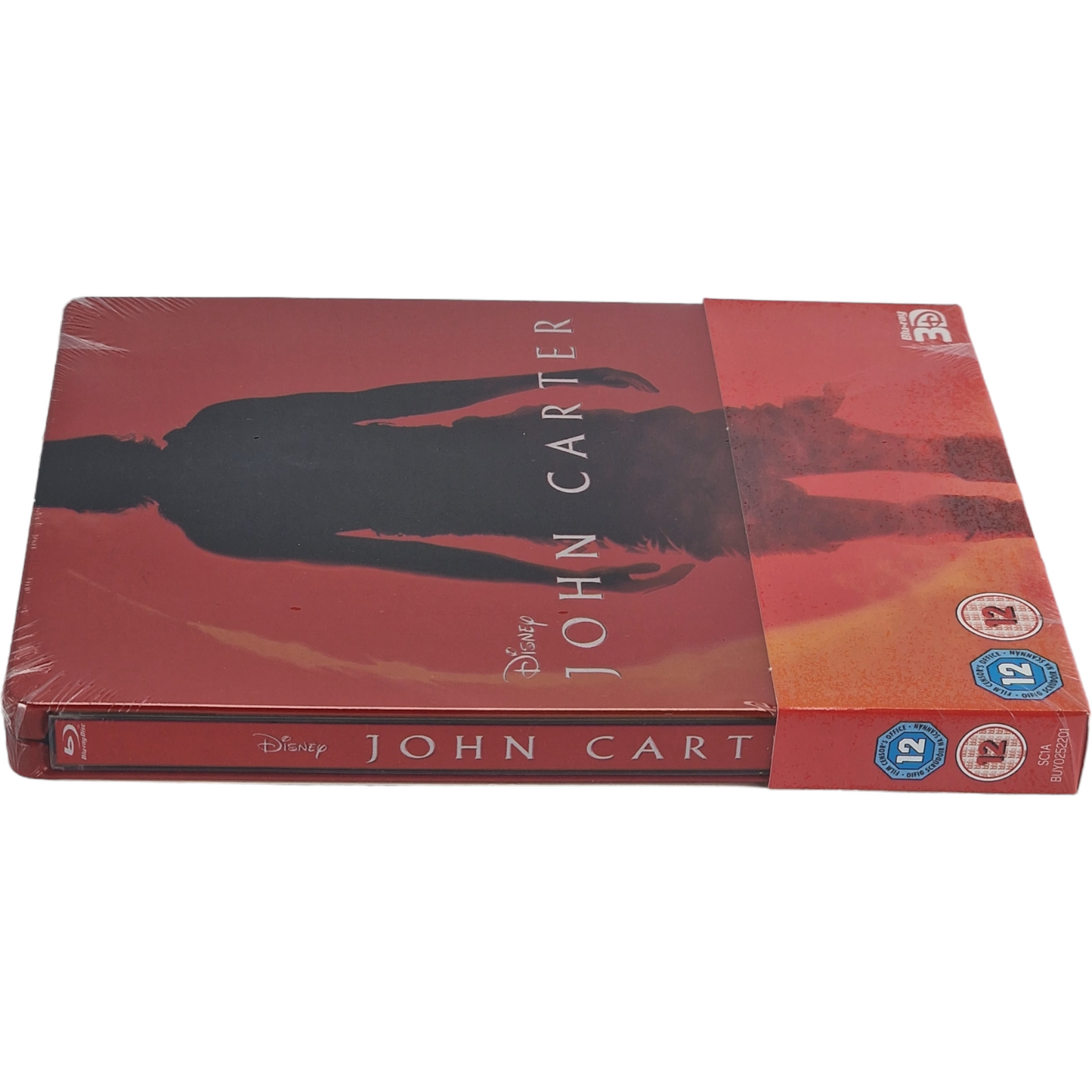 John Carter 2012 Blu-ray 3D + Blu-ray Steelbook Disney Zavvi 2015  Libre