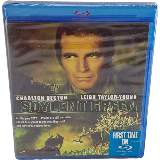 Soleil vert "Soylent Green " 1973 Blu-ray   Charlton Heston 2011  Region Libre