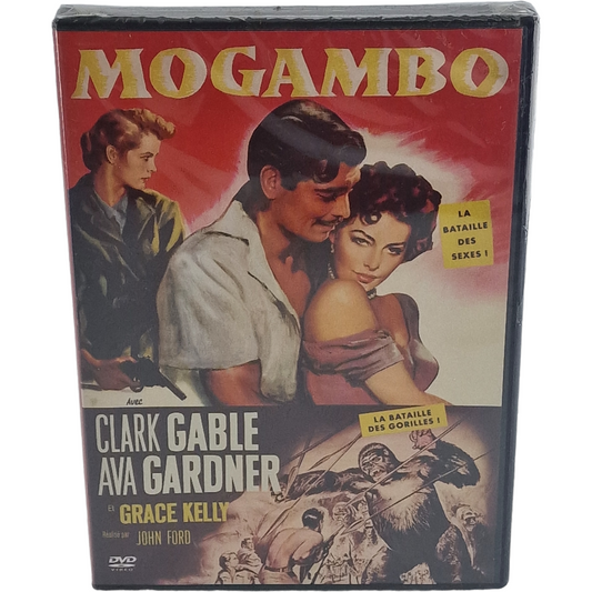 Mogambo DVD 1964 John ford , Clark Gable, Ava Gardner 2005  Zone 2