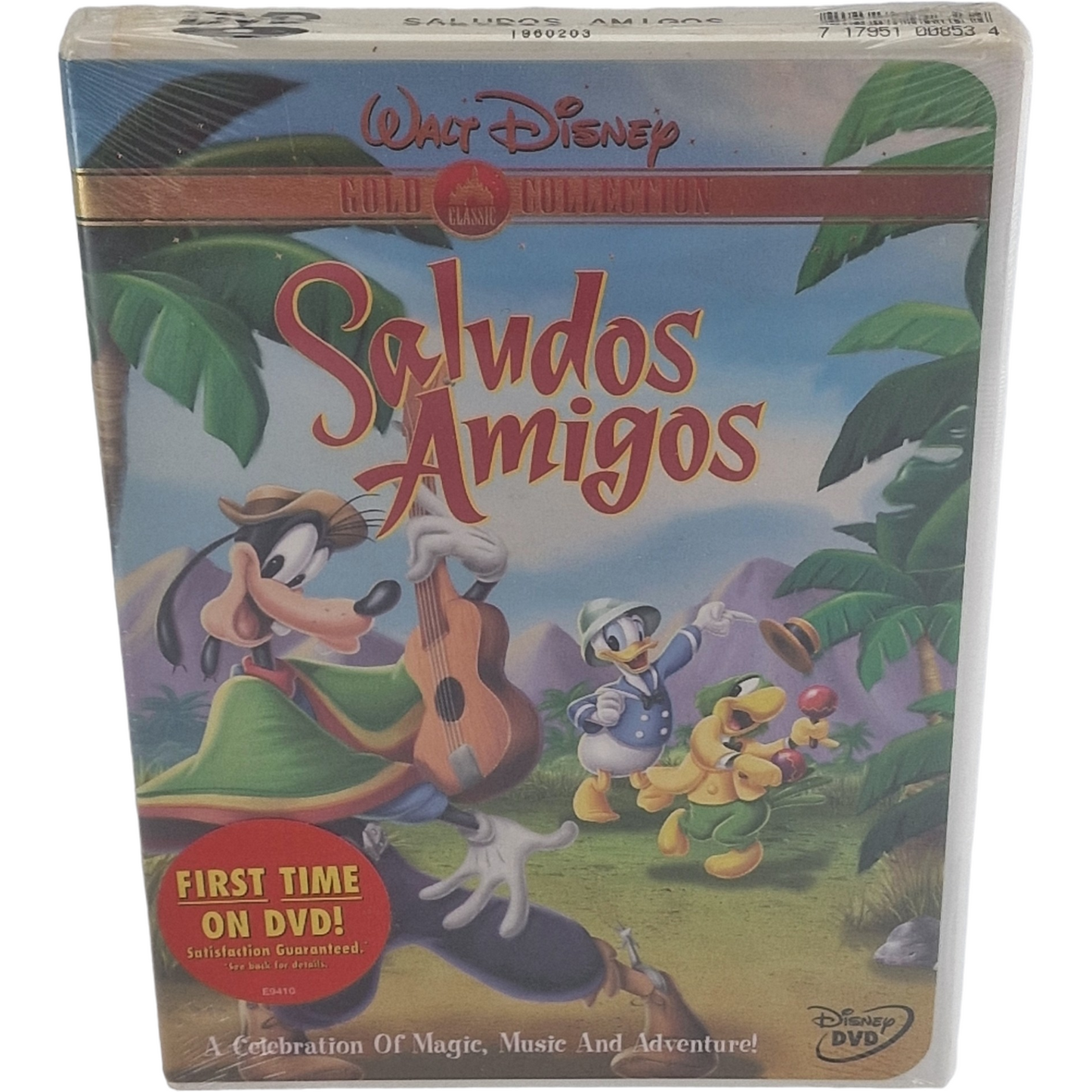 Saludos Amigos 1942  DVD  Walt Disney Gold Classic Collection  2000  Region  1