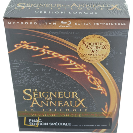 Le Seigneur des Anneaux Blu-ray coffret Version Longue-Édit spéciale Fnac Zone B