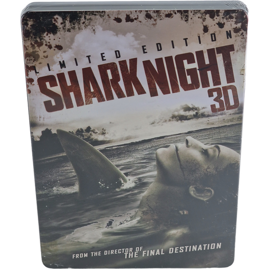 Shark Night 3D + 2D   DVD Metalbox édition Limitée Sara Paxton 2012 Region A