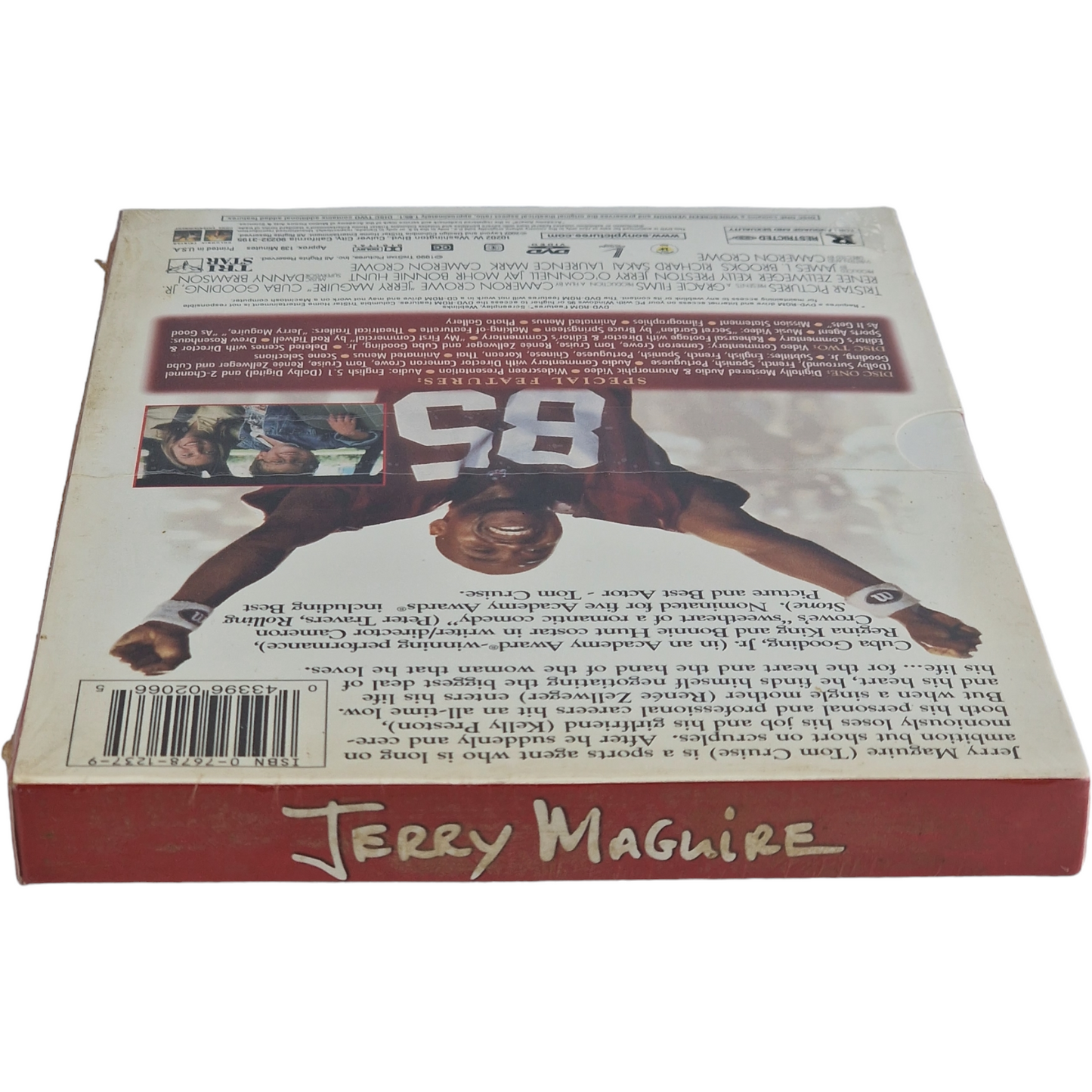 Jerry Maguire 1996 DVD DigiPack Édition Spéciale Tom Cruise,Cuba Gooding Jr. Zone 1