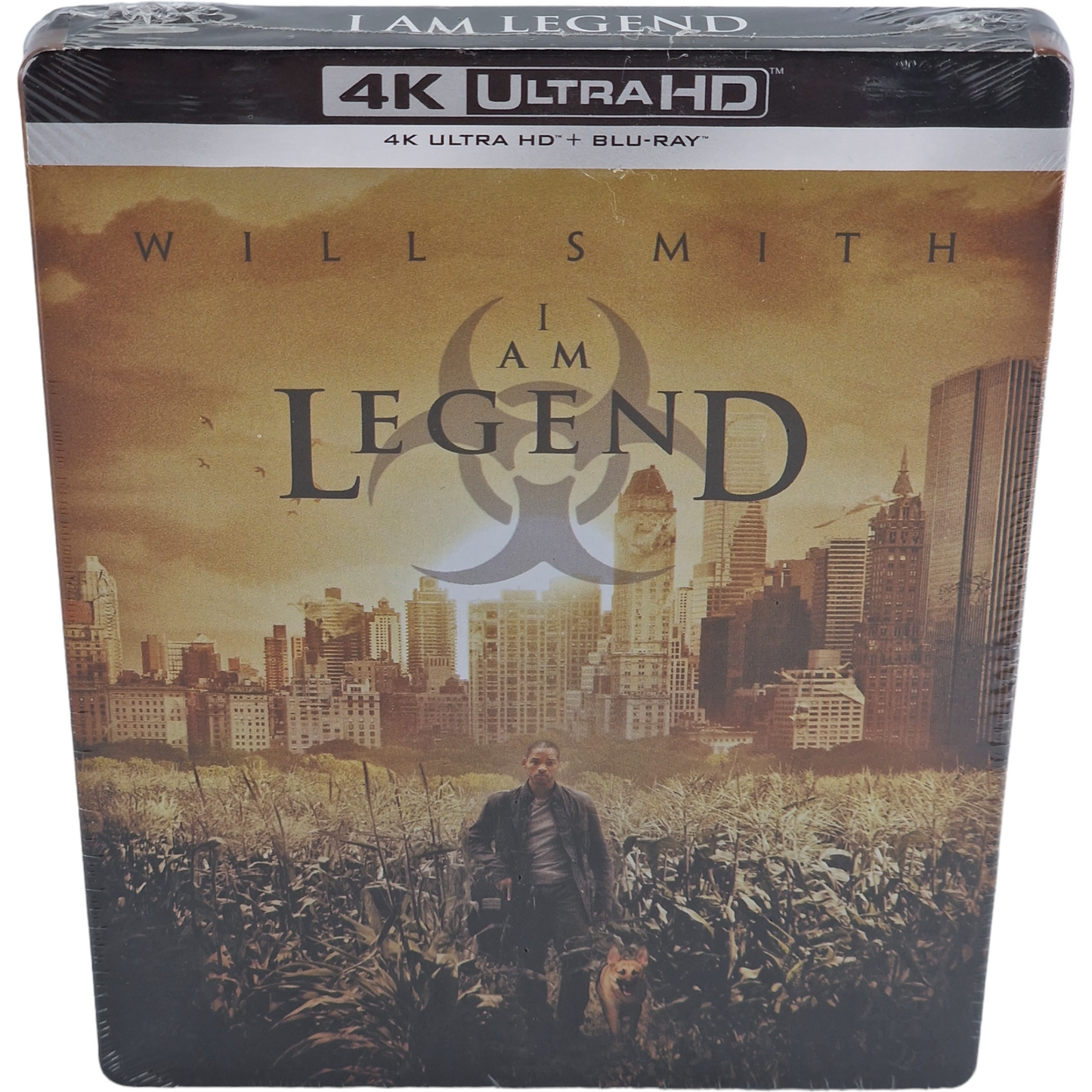 I Am Legend 4K Ultra HD + Blu-ray steelbook 2007 Édition Limitée Will Smith Zone B