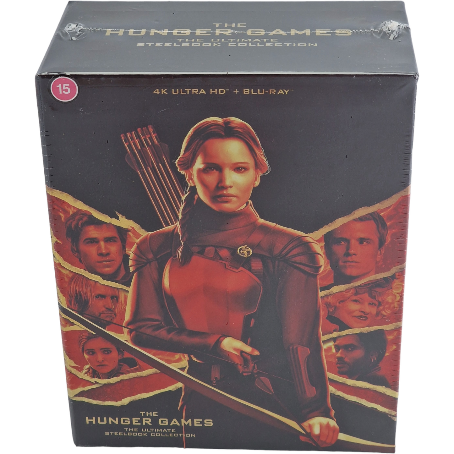 The Hunger Games: Ultimate Collection: Steelbook 4K Ultra HD + Blu-ray 4 Films B