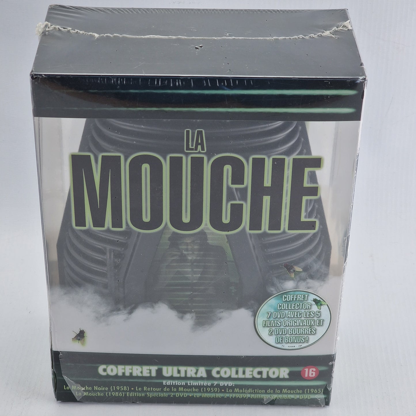 La Mouche Coffret Collector 7 DVD en forme de téléporteur David Cronenberg B