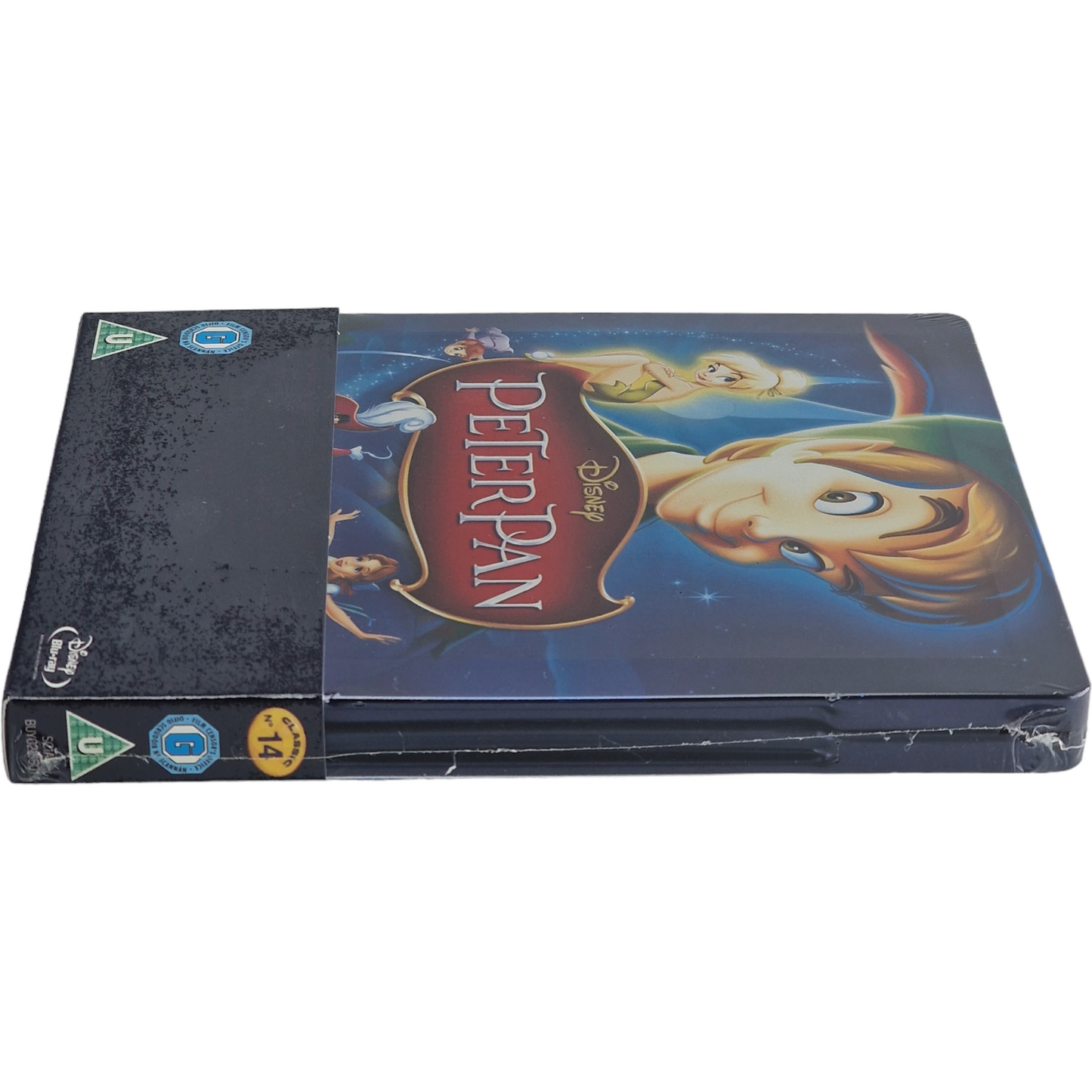 Peter Pan Blu-ray SteelBook Débossé Zavvi Edit Limitée Disney Collection Zone Libre