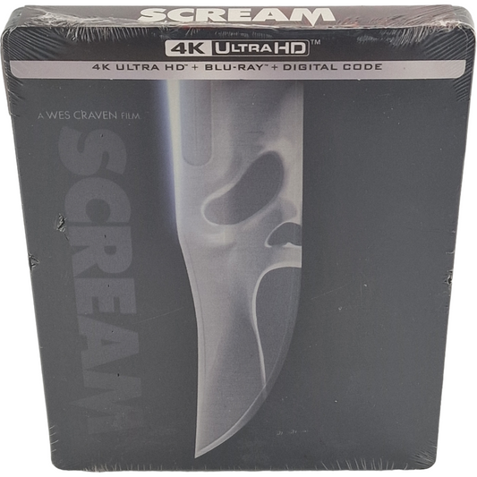 Scream 1996 SteelBook 4K Ultra HD + Blu-ray + Digital édition 2023 Zone A [-18]