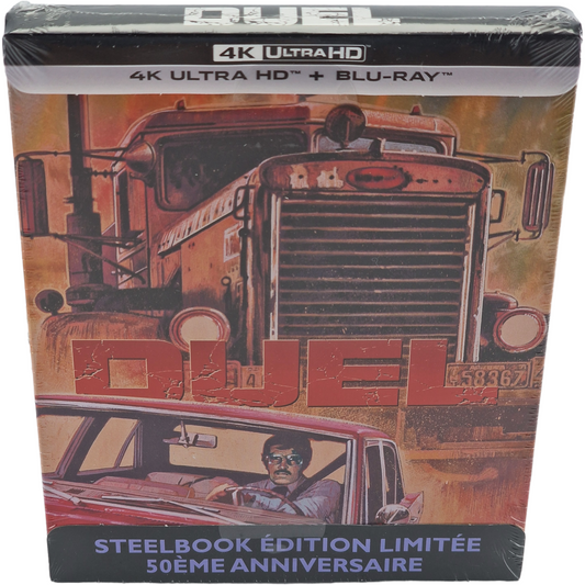 Duel 4K Ultra HD+Blu-ray SteelBook France Limitée 50ème Steven Spielberg 2024 B