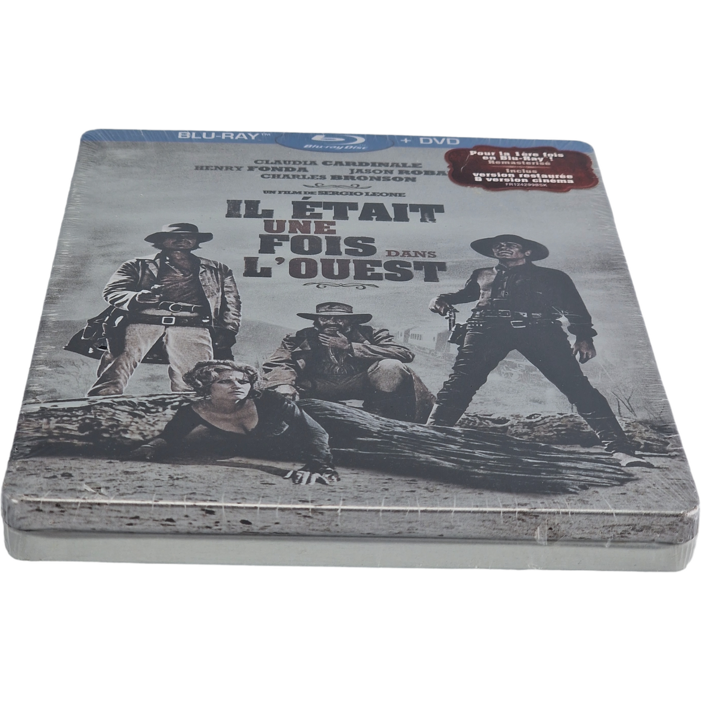 Il était une fois dans l'ouest Blu-ray + DVD Steelbook France Region Libre