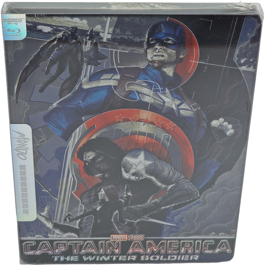 Captain America: Le Soldat de l'Hiver 4K Ultra HD +Blu-ray SteelBook Mondo X  B