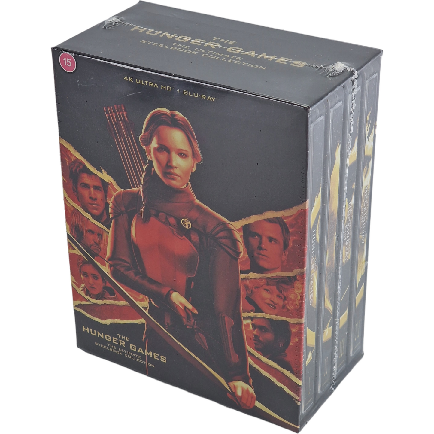 The Hunger Games: Ultimate Collection: Steelbook 4K Ultra HD + Blu-ray 4 Films B