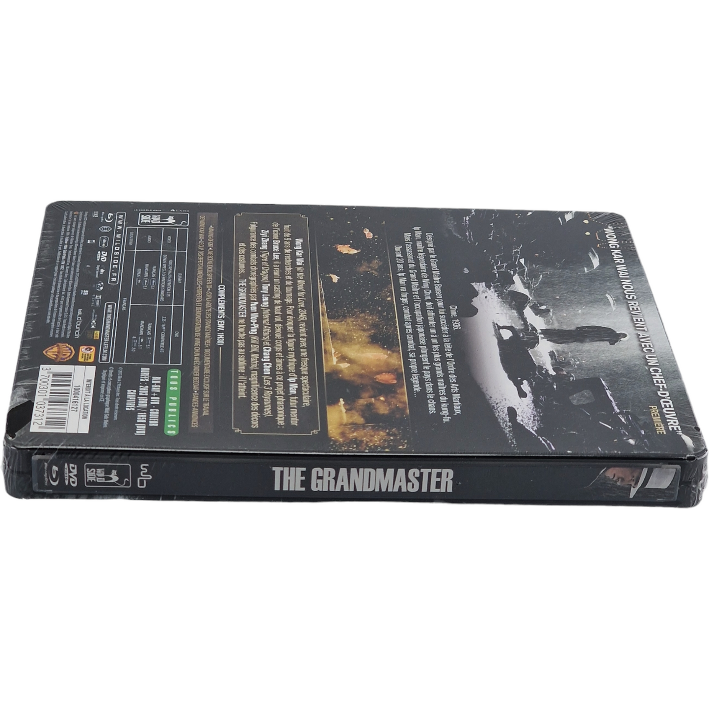 The Grandmaster Steelbook  Blu-ray + DVD  一代宗师, Yut doi jung si  2013  Region  B