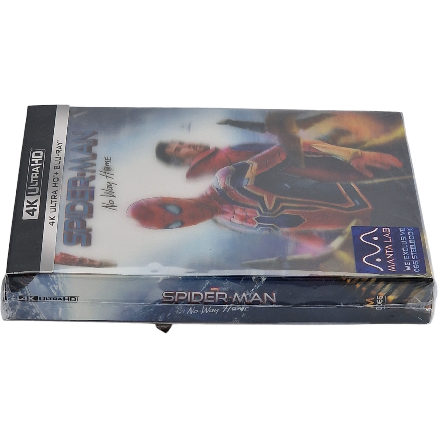 Spiderman: No Way Home 4 K UHD+Blu-ray Steelbook Lenticulaire Mantalab 1000 Ex