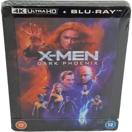 X-Men: Dark Phoenix SteelBook 4K Ultra HD +Blu-ray Lenticulaire Zavvi Zone Libre