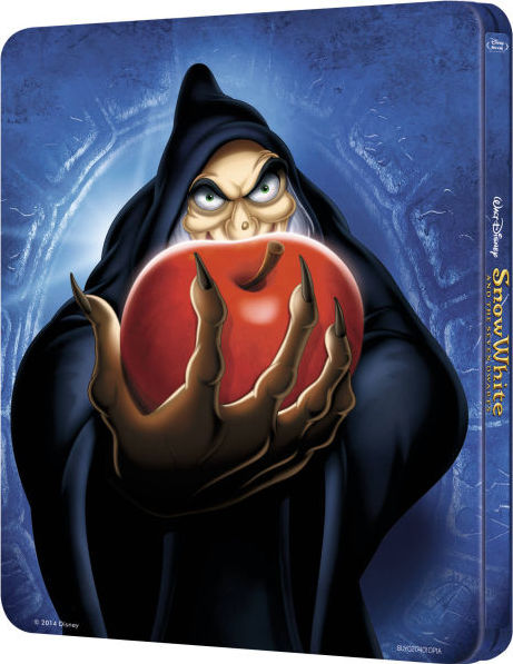 Blanche-Neige et les sept nains Blu-ray SteelBook Débossé Disney Zavvi limit Libre