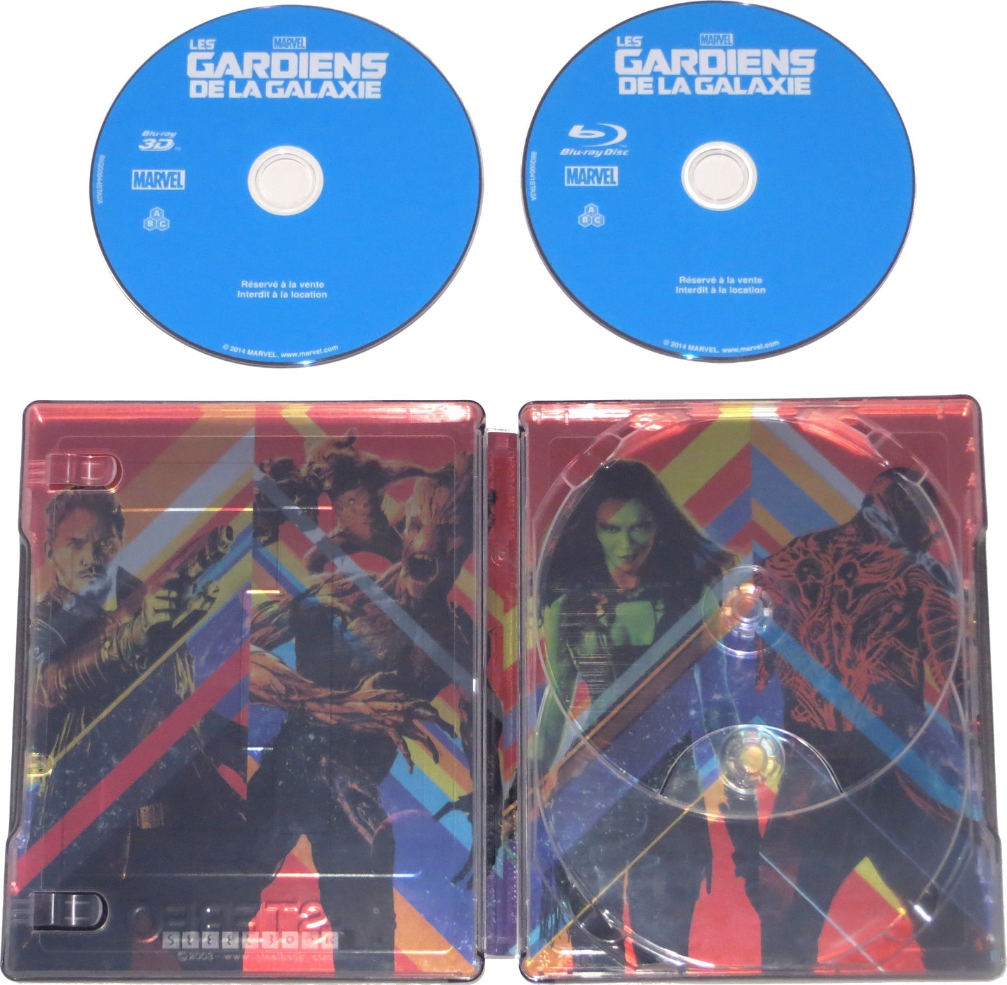 Les Gardiens de la Galaxie Blu-ray 3D +Blu-ray SteelBook Blu-ray Fnac limitée B