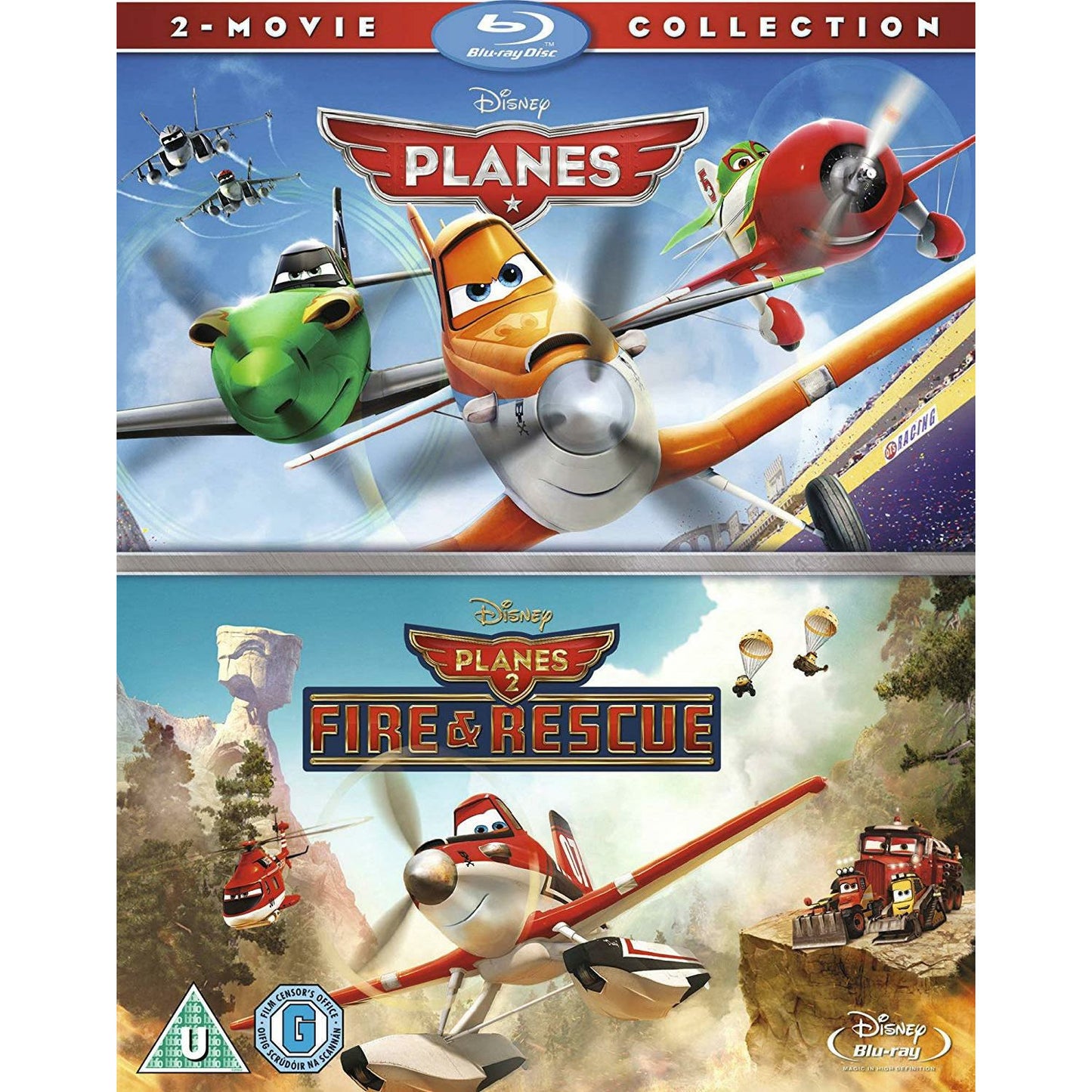 Planes : 2-Films  Blu-ray	 [UK Import] Version Originale