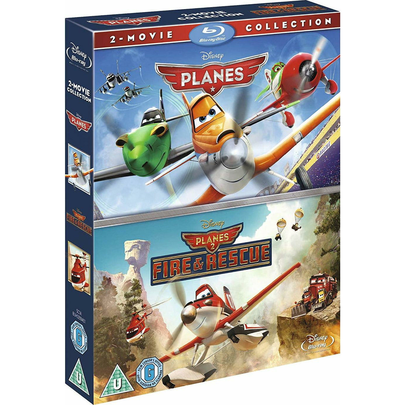 Planes : 2-Films  Blu-ray	 [UK Import] Version Originale