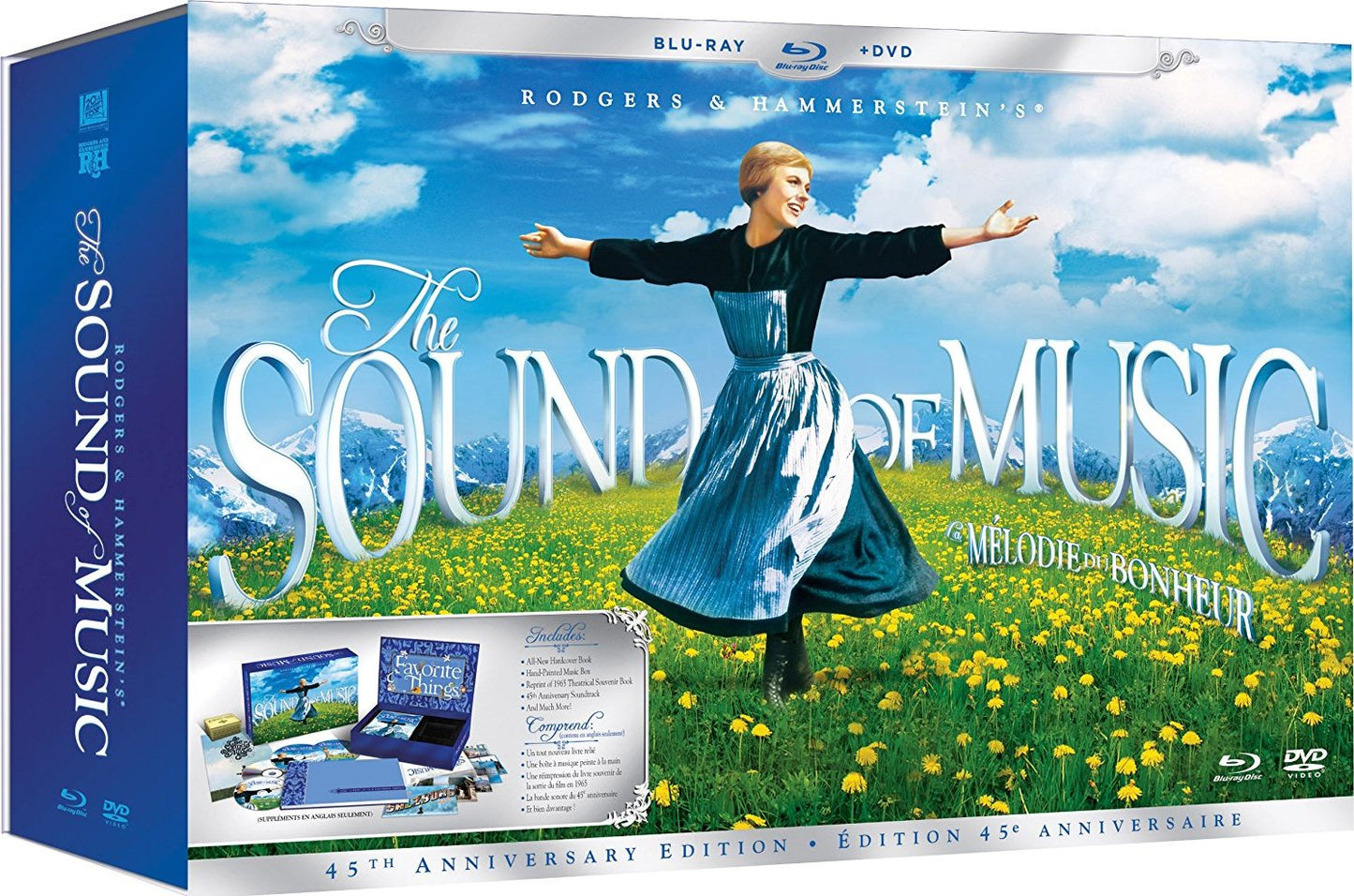 The Sound of Music __La Mélodie du bonheur édition limitée / Blu-ray + CD  Blu-ray Zone 1