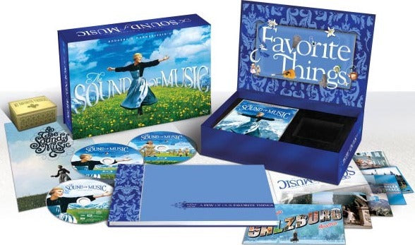 The Sound of Music __La Mélodie du bonheur édition limitée / Blu-ray + CD  Blu-ray Zone 1