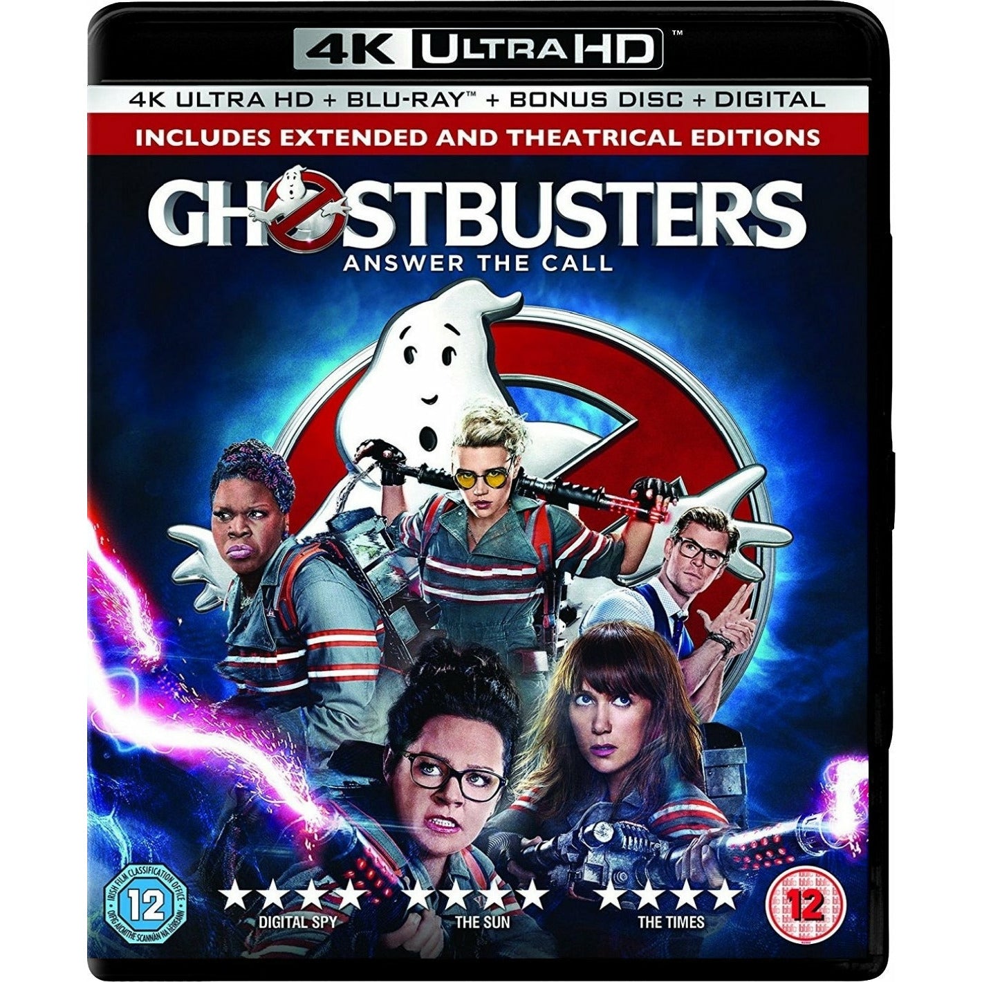 Ghostbusters , 4K Ultra HD + Blu-ray VF [Royaume-Uni] [Import] Région libre