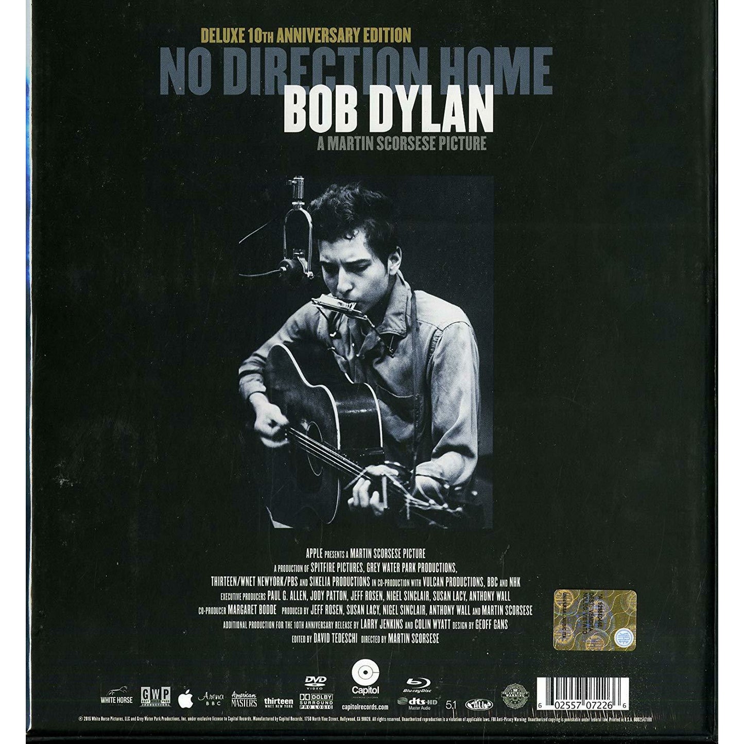 Bob Dylan, Martin Scorsese – No Direction Home 2 x Blu-ray, Edition Deluxe 2 x DVD