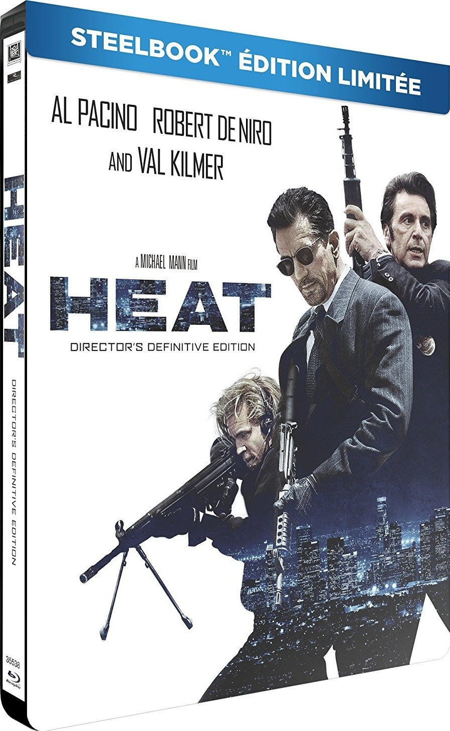 Heat SteelBook Blu-ray  Edition 2017 [Collection Fnac Fr] Region B