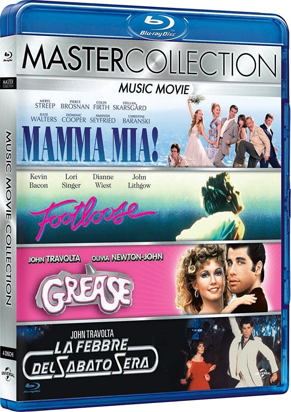 Music Movie - Master Collection Blu-ray 4 Films VF_2016