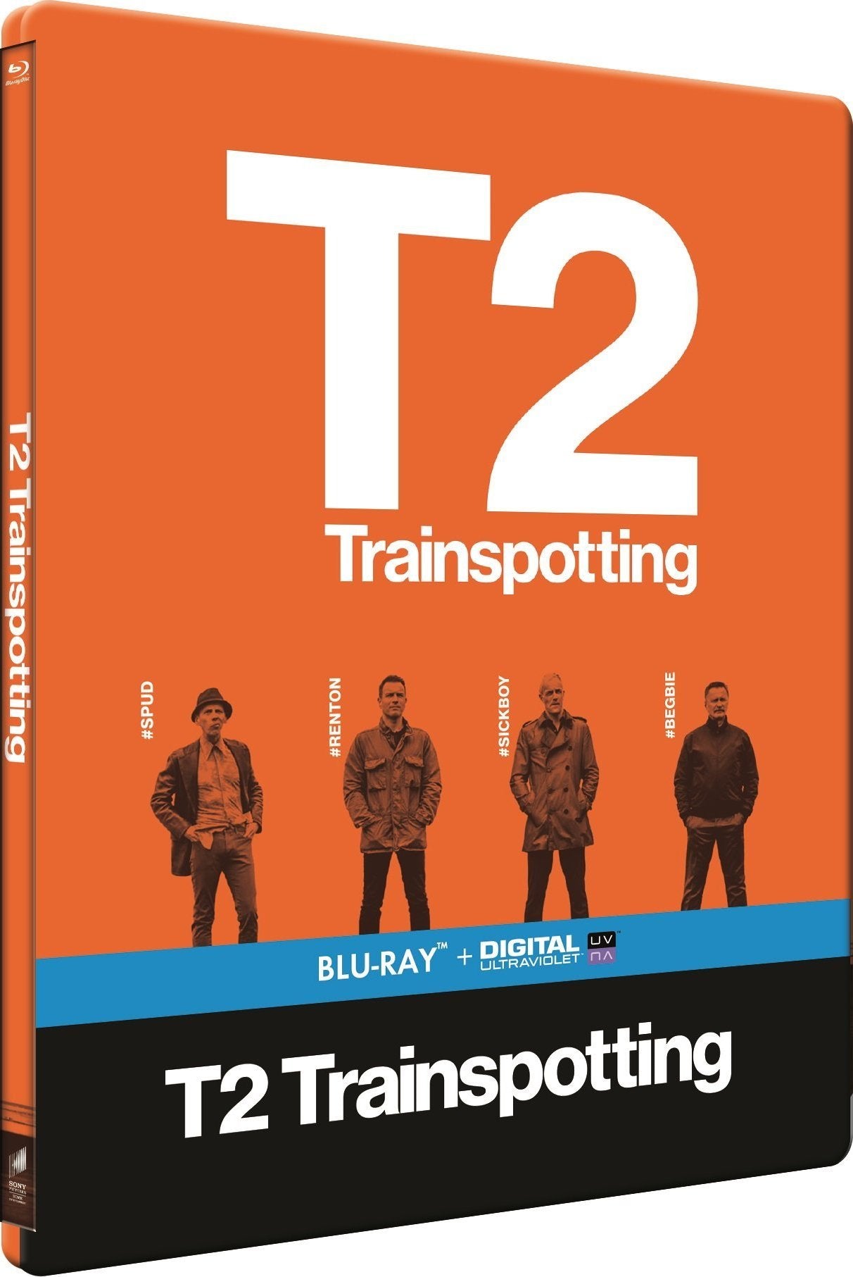 T2: Trainspotting Blu-ray SteelBook Édition  Danny Boyle  Ewan McGregor Zone Libre