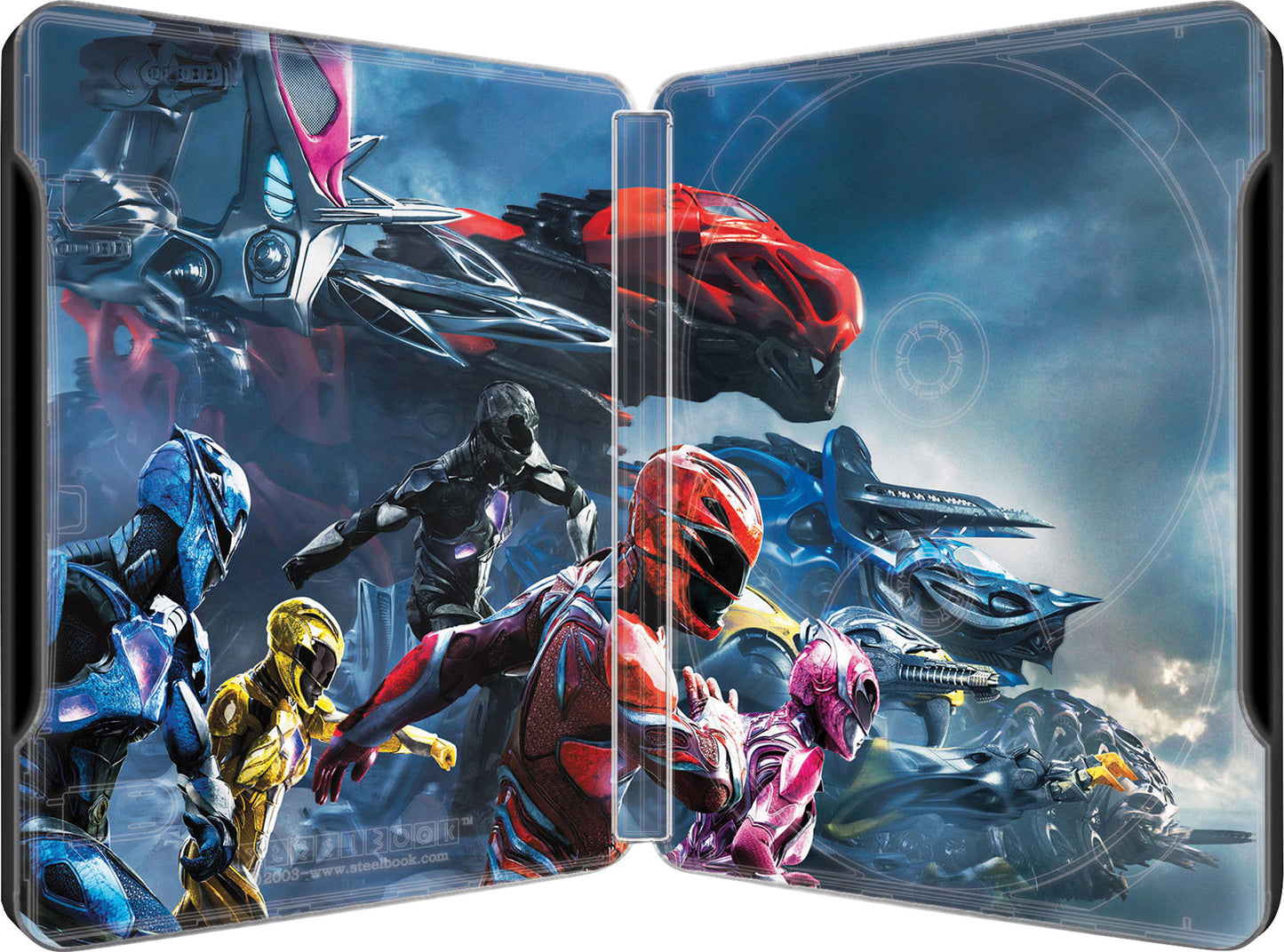 Power Rangers SteelBook Blu-ray + DVD + Digital HD Dacre Montgomery Region A