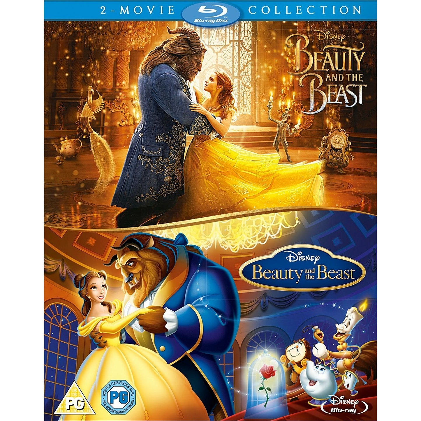 Beauty and the Beast: 2-Movie Collection Blu-ray Disney [ UK Import] Version Originale Audio