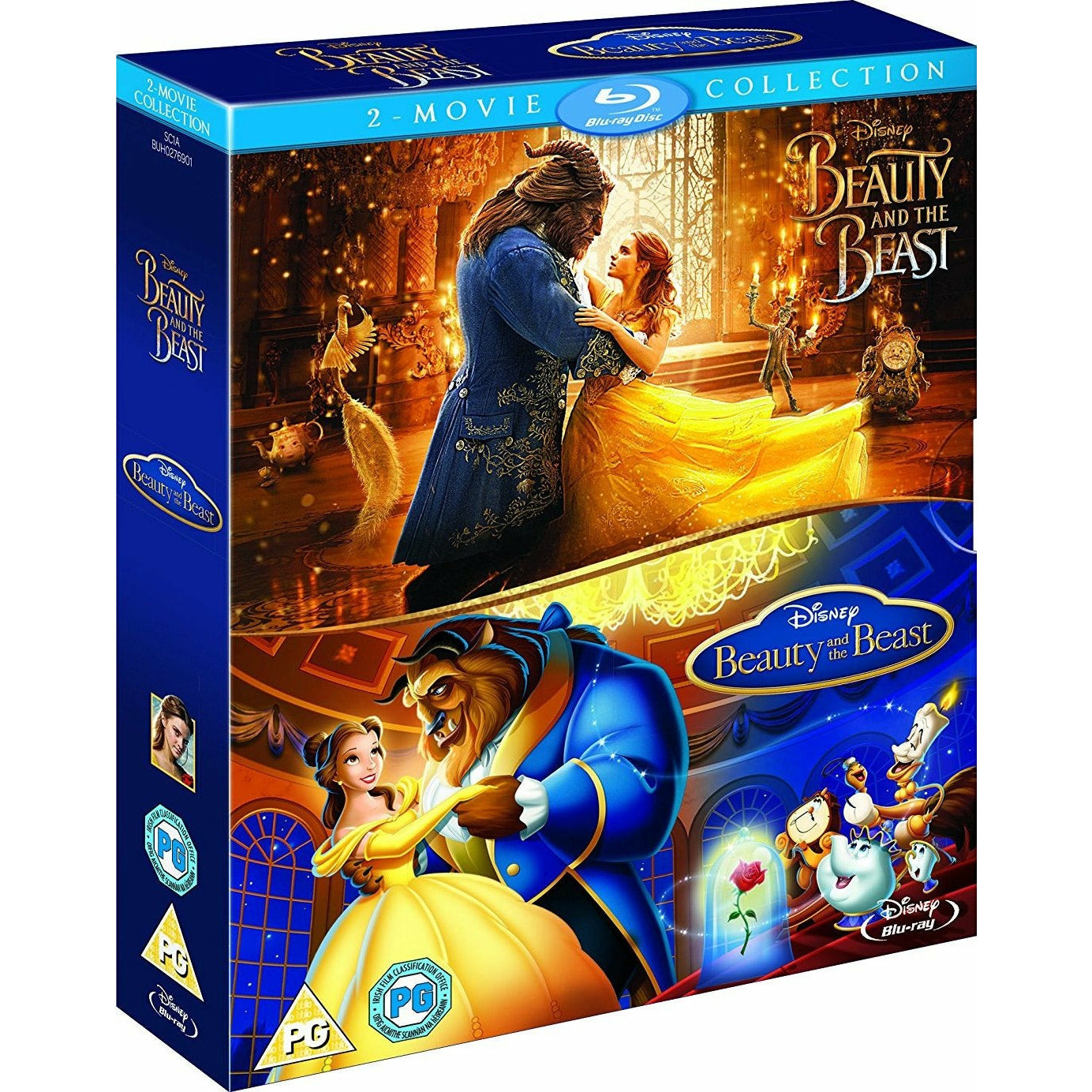 Beauty and the Beast: 2-Movie Collection Blu-ray Disney [ UK Import] Version Originale Audio