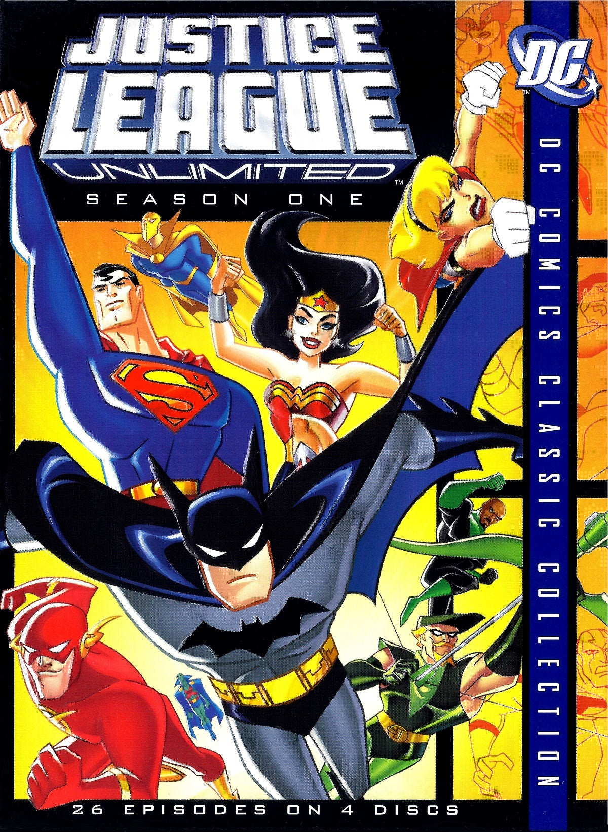 Justice League Unlimited : Saison 1 DVD DigiPack / DC Comics Classic Collection Region 1