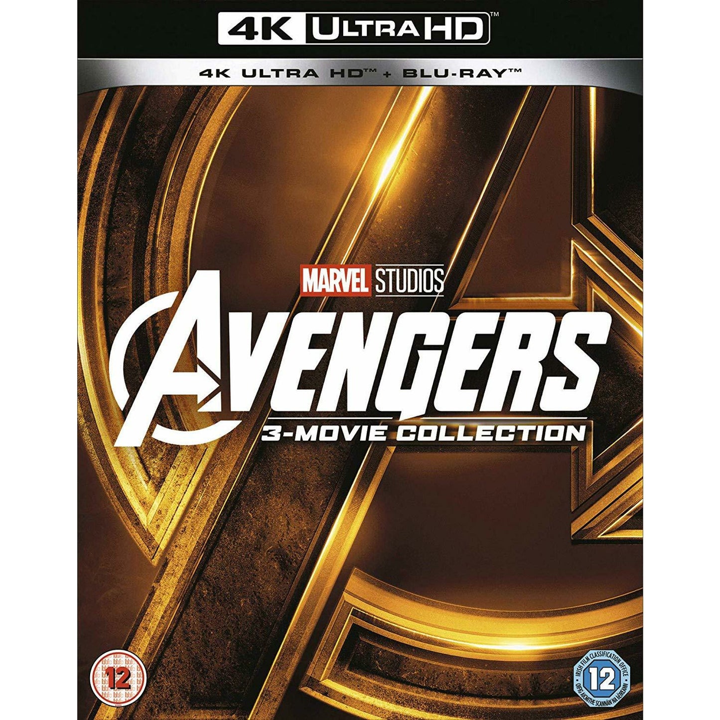 Avengers 4K Ultra HD  : 3 films Collection  Blu-ray  [UK Import] Version Originale Sans région