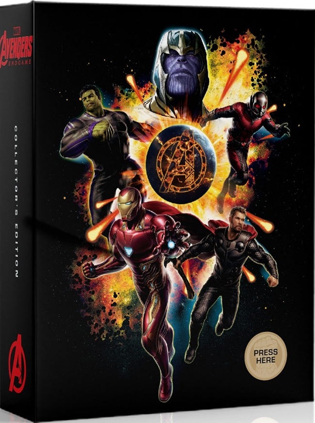 Avengers: Endgame  Blu-ray 3D + Blu-ray Coffret Blu-ray Steelbook 1500 Ex Libre