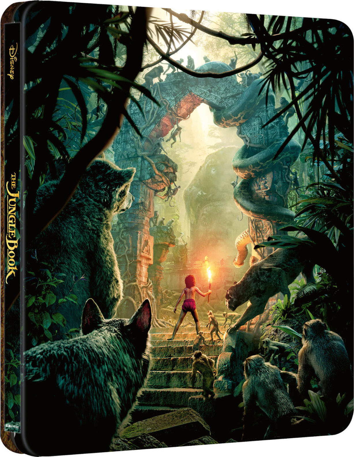 Le Livre de la jungle : 4K Ultra HD + Blu-ray Steelbook Disney Zavvi 2020 Zone B