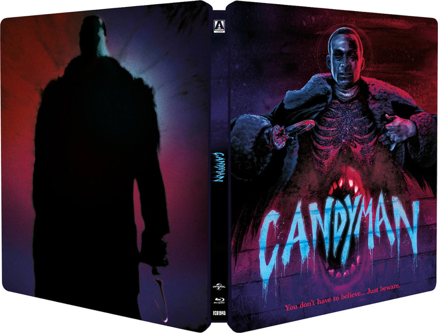 Candyman 1992  Virginia Madsen,Tony Todd Blu-ray  SteelBook Zavvi  Zone B [-18]