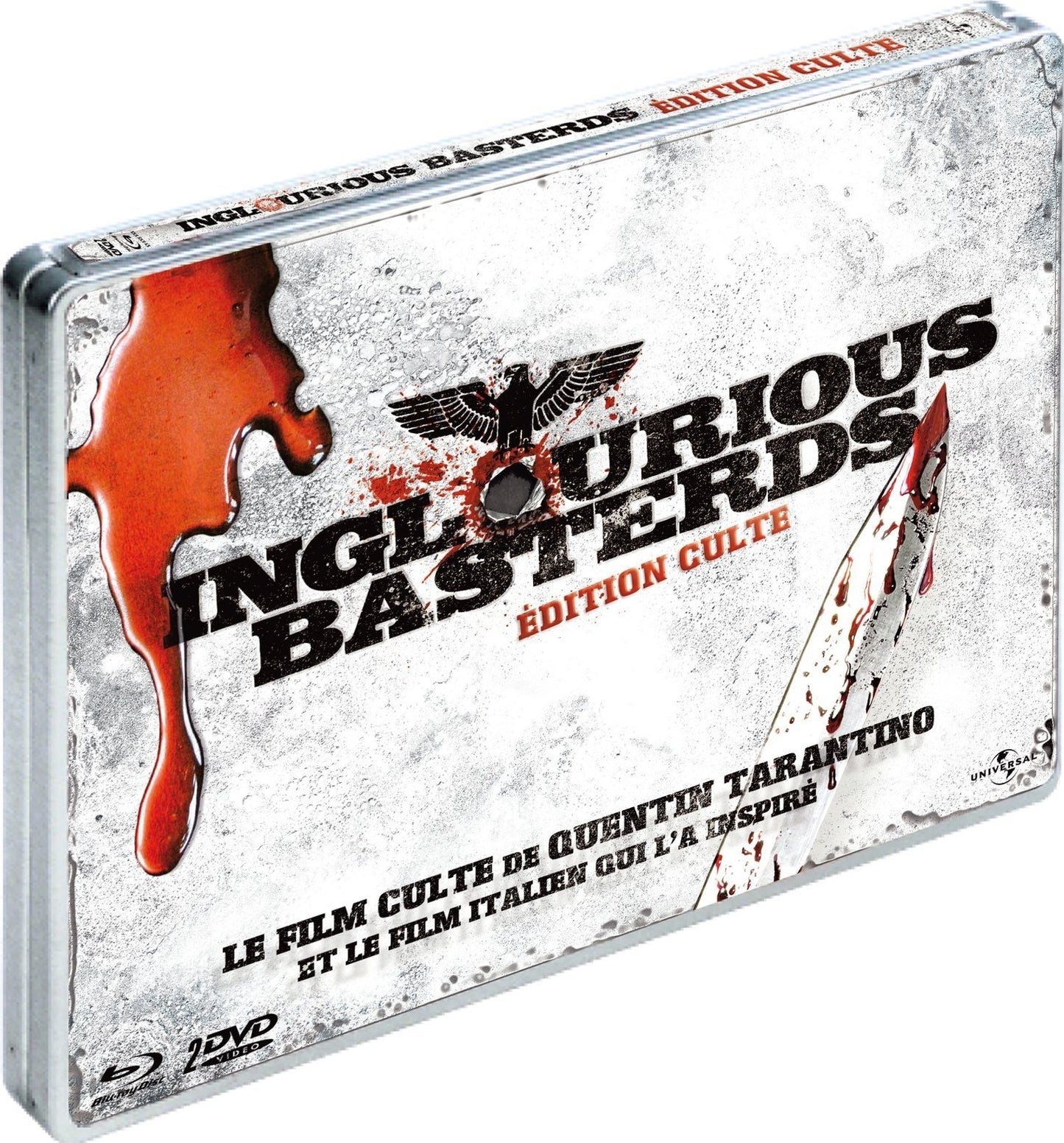 Inglourious Basterds 2  Films 1978 + 2009 Blu-ray + DVD SteelBook R Libre [-18]