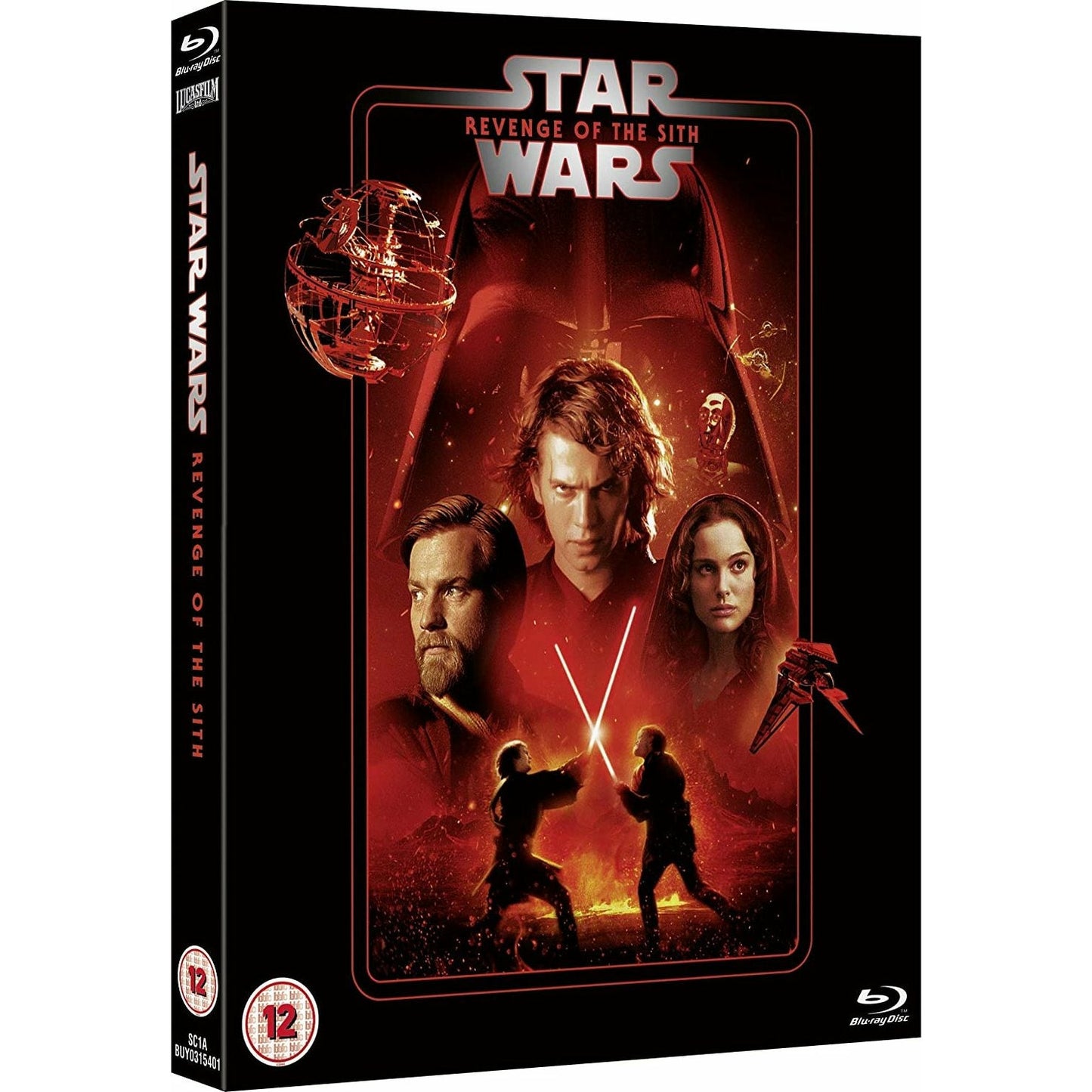 Star Wars: Episode III - Revenge of the Sith Blu-ray [UK Import]  Version Française