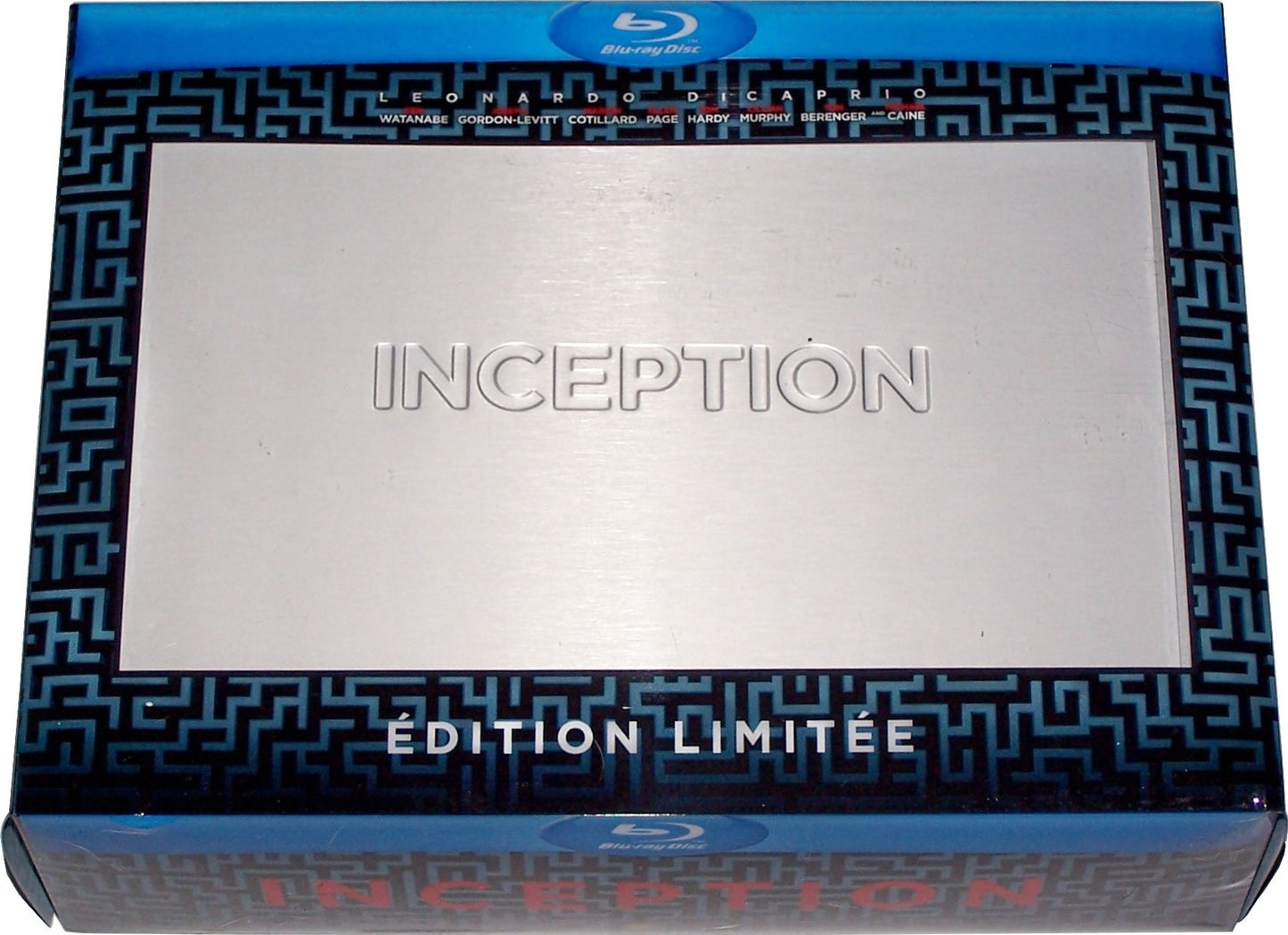 Inception Blu-ray Mallette Édition Limitée Blu-ray +DVD +Digital DiCaprio 2011