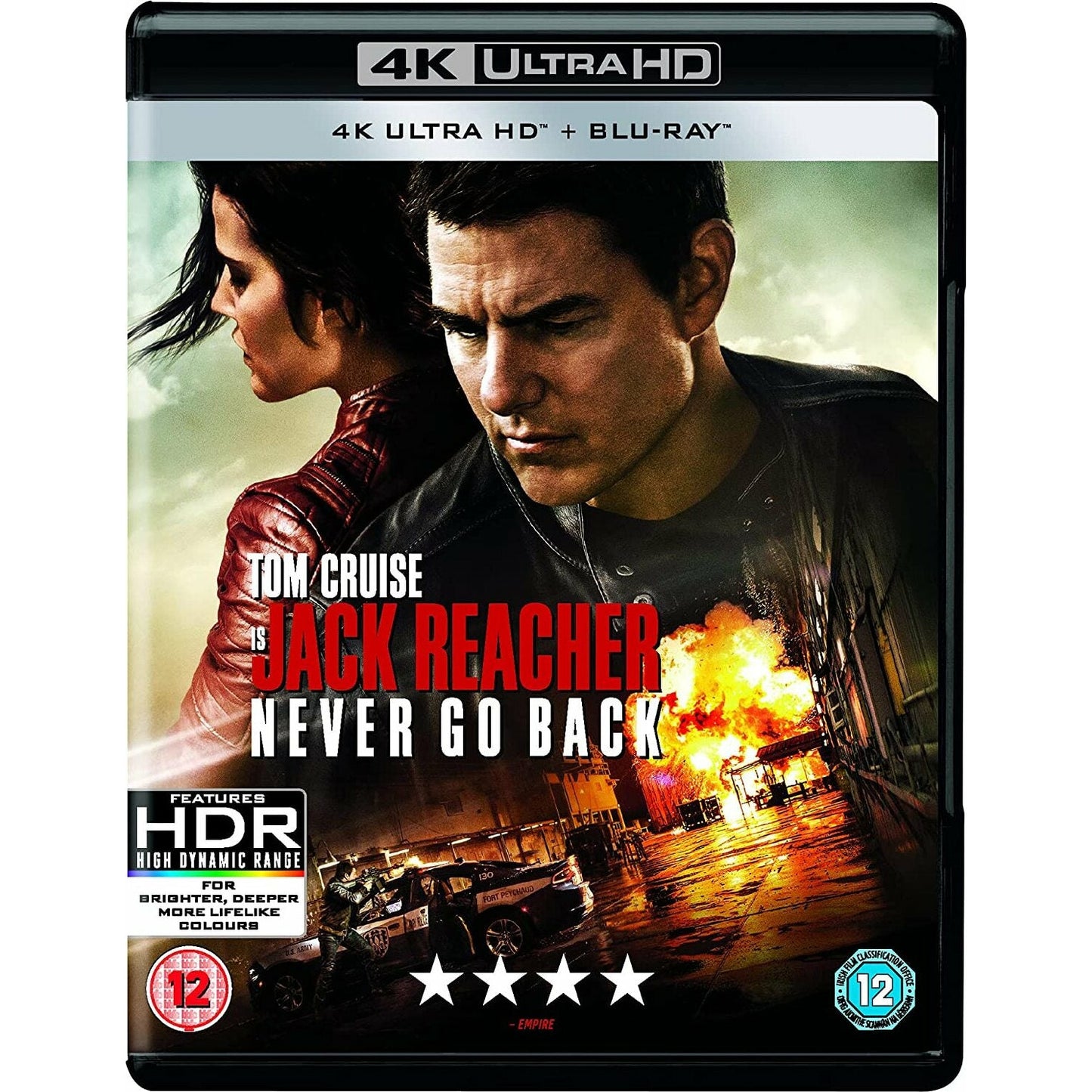 Jack Reacher : Never Go Back 4K Ultra HD + Blu-ray [UK Import]  Version Française