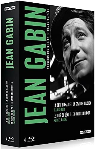 Coffret Jean Gabin: La Grande illusion _ Le Jour se lève _Le Quai des brumes _ La Bête humaine Blu-ray